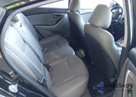 2013 Hyundai Elantra Limited z USA, uszkodzony, nr VIN 5NPDH4AE2DH265992